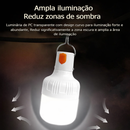 Lâmpada recarregável para Acampamento