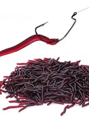 Isca artificial Minhoca - 100PCS