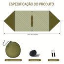 Rede 2 em 1 com mosquiteiro