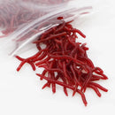Isca artificial Minhoca - 100PCS